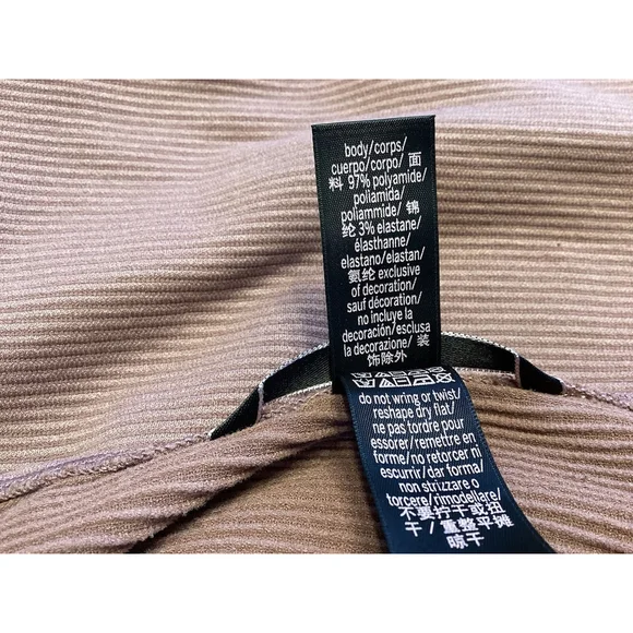 Victoria's Secret Corset Top Sz XL  Pink Cropped Stretchy Built-in Underwire Bra - Picture 9 of 9